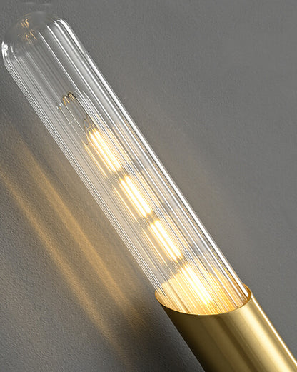 Wandleuchte COLMAR - Edle LED Wandlampe aus massivem Messing