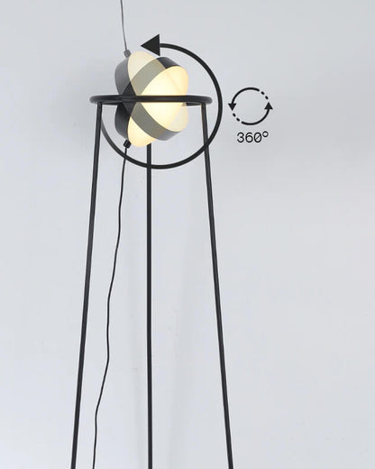 Stehleuchte MONTREUIL - Retro Stehlampe in Stativ-Form