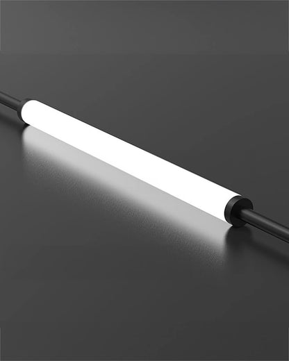 Pendant light BEAUVAIS - Minimalist LED hanging light made of ceramic glass 