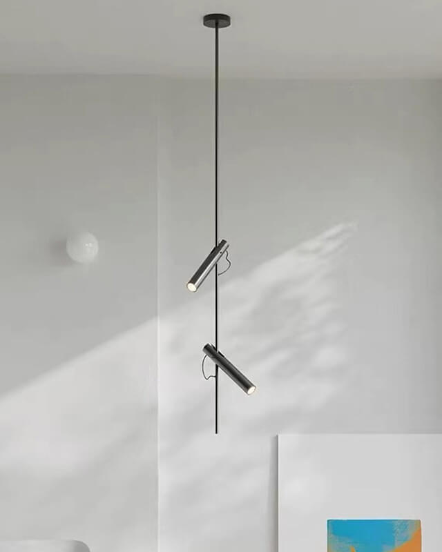 LORIENT hanging light - Modern minimalist hanging lamp with adjustable LED tube spot 