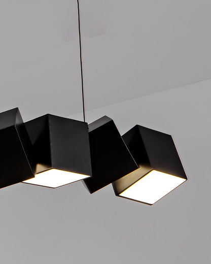 CLICHY hanging light - modern hanging lamp with cube shapes