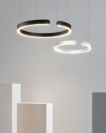 MONTAUBAN hanging light - Circular minimalist hanging lamp for living areas