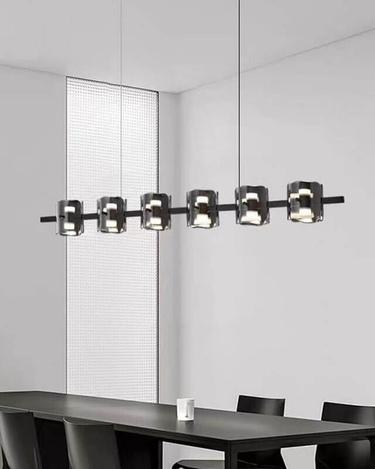 PESSAC hanging light - luxurious designer hanging lamp made of glass