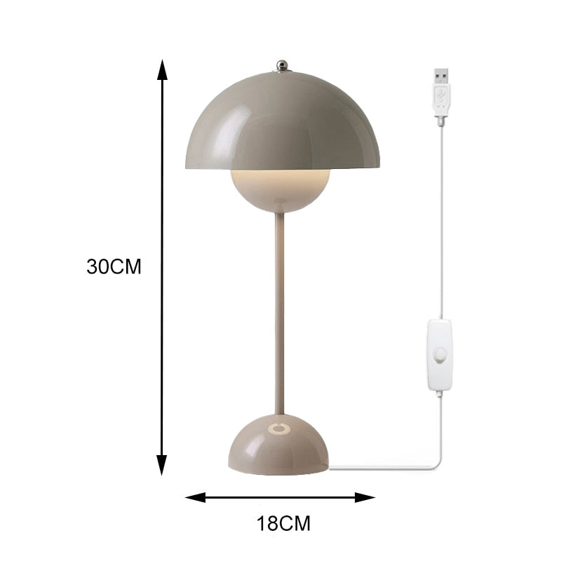 Table lamp LILLE - Modern LED table lamp with touch function