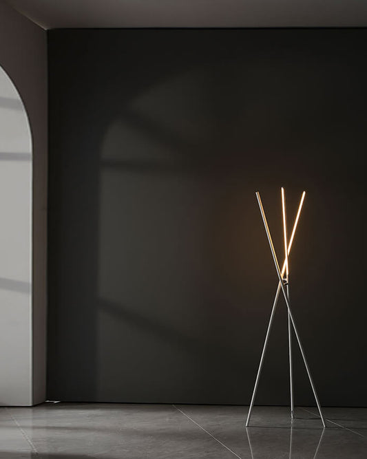 Stehleuchte CERGY - Moderne LED Design Stehlampe für zu den Wohnbereich
