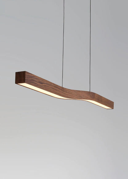 CALAIS hanging light - elegant wooden hanging lamp in Japanese style