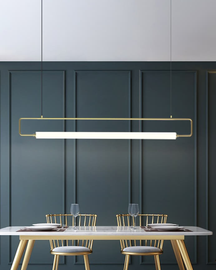 CANNES hanging light - Minimalist hanging lamp for bar, dining or kitchen area