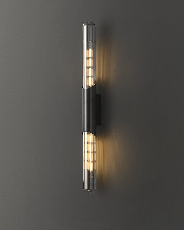 Wandleuchte COLMAR - Edle LED Wandlampe aus massivem Messing