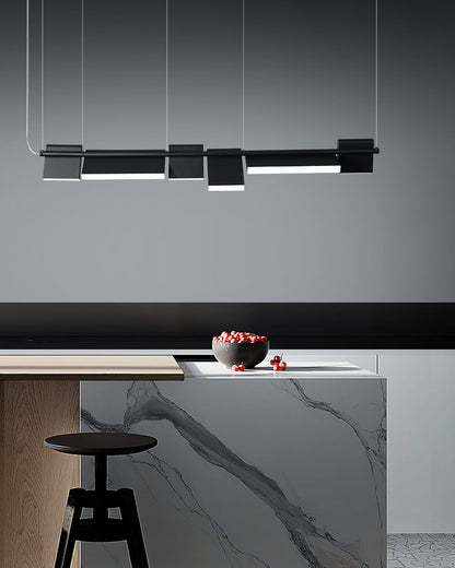 DRANCY hanging light - postmodern pendant lamp with adjustable light sources