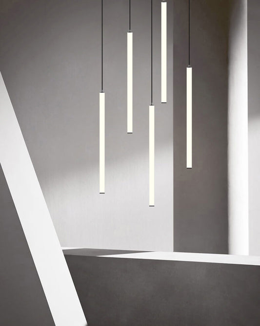 LA ROCHELLE hanging light - Modern pendant lamp made of ceramic glass