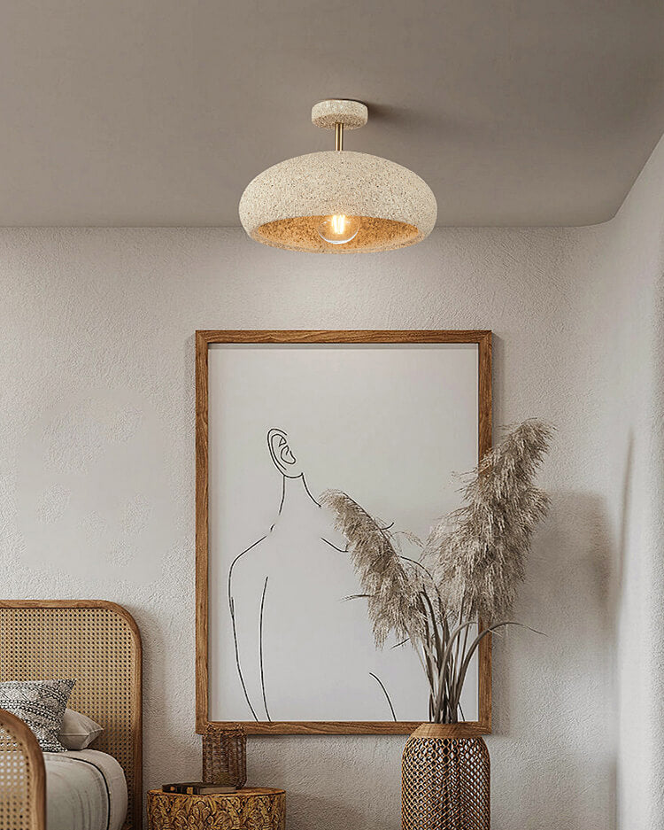Deckenleuchte MERIGNAC - Moderne Deckenlampe im japanischen Stil