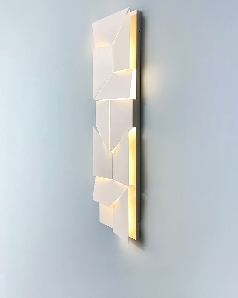 Wandleuchte NIMES - Abstrakte Wandlampe für modernen Wohnbereich