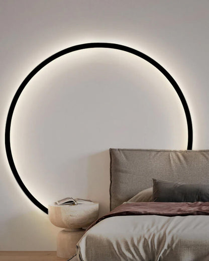 Wandleuchte TOULON - Kreisförmige Wandlampe aus Aluminium