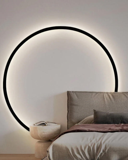 TOULON wall lamp - Circular aluminum wall lamp