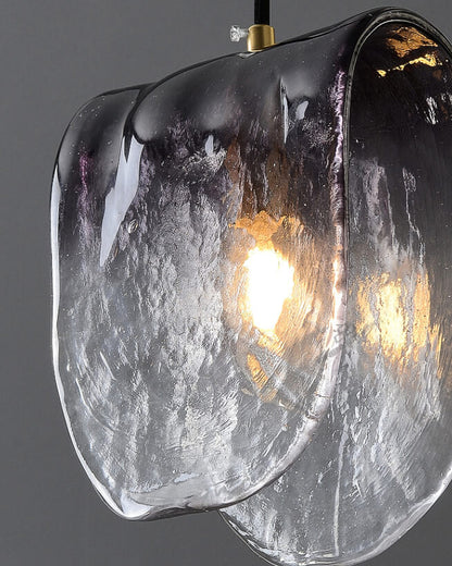 Hängeleuchte TRIEST - Postmoderne Hängelampe aus Glas